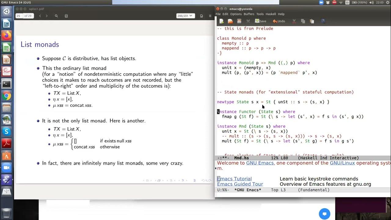 Monads and Interaction - Tarmo Uustalu [1/4] - YouTube