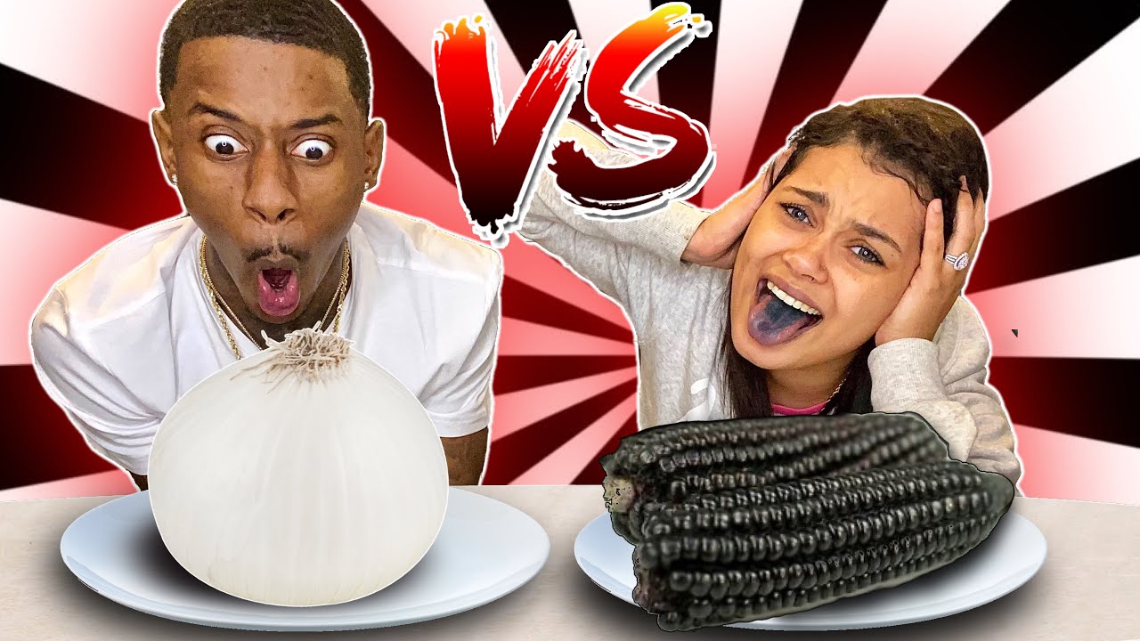 BLACK VS WHITE FOOD CHALLENGE!!!! YouTube