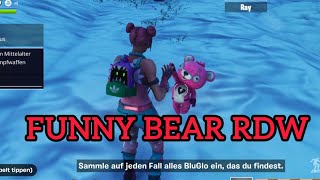 Fortnite Funny BEAR in RDW | Funny Unterfangen Moments | 2025 PS5 (Mini VIDEO)