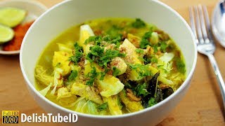 Resep Soto Ayam Kuah Bening | Spesial,  Seger Dan Enak Banget. 