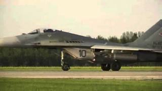 Mig-29S On Training Flight At Kecskemét Air Base In 2006