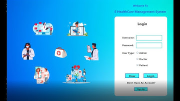 JAVA Project -  E-HealthCare Management System