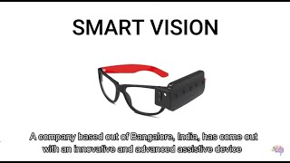 An Indian Invention for Visually Impaired | SMART VISION GLASSES