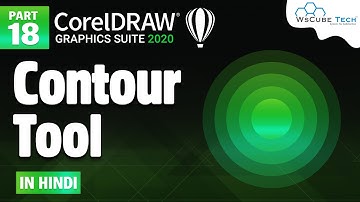Contour Tool - How to Use Contour Tool in CorelDraw | CorelDraw Tutorial - #18