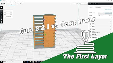 Cura 3.2.1 vs Temperature Tower take 2