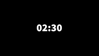 2 Minute and 30 Second Timer | Basic | No Sound