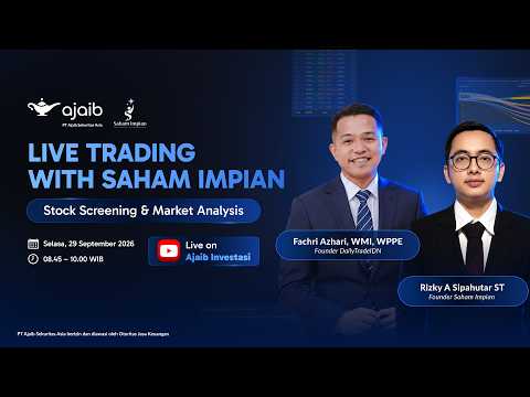 Live Trading Ajaib Saham Impian With Fachri Azari