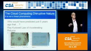 CSA at RSA 2011 - Keynote The Road Ahead in the Cloud Part 1