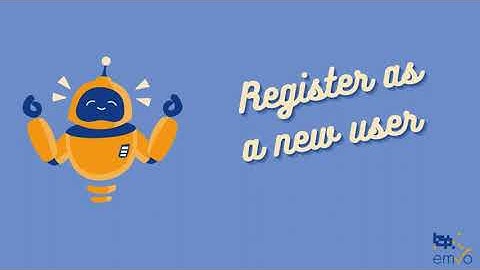 Register as a new user