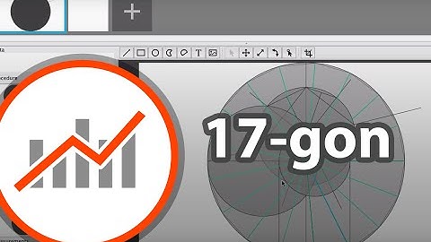 Dynamic Drawing #17 (17-gon) inspired by Bret Victor