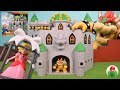 マリオのおもちゃ クッパ城を組み立ててみた!たくさんのギミックを攻略しピーチ姫を助け出そう! SUPER MARIO TOYS