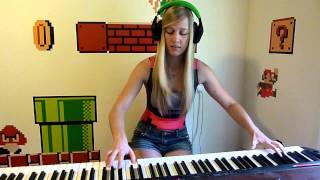 Video thumbnail of "Lara plays Shingeki no Kyojin (Attack on Titan) OP 2 (Jiyuu no Tsubasa) on piano"