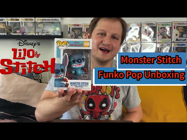 NEW Disney Lilo & Stitch Monster Stitch FYE Exclusive Funko Pop Unboxing 