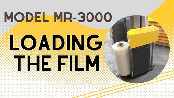 Handle It Model 3000 Mobile Wrapper - Loading the film