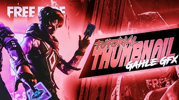 Free Fire Clean Thumbnail Tutorial for android | FF thumbnail tutorial in ps cc | Gahle Gfx