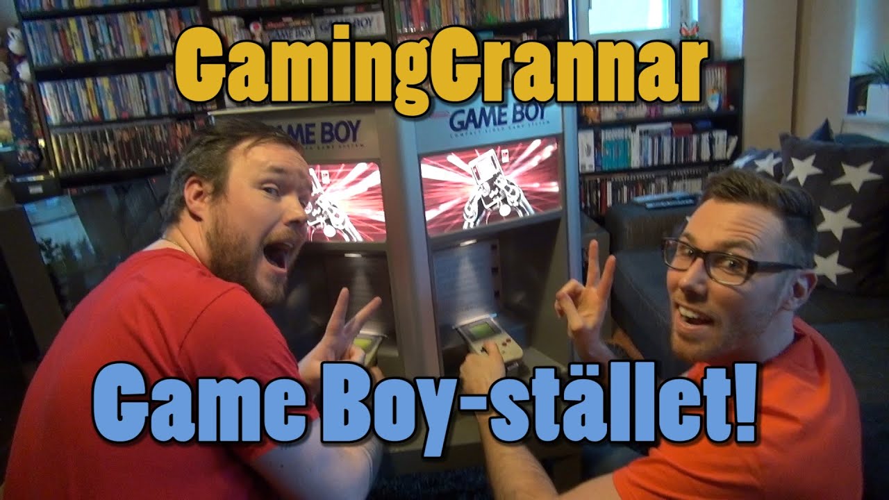 GamingGrannar: Game Boy-stället!