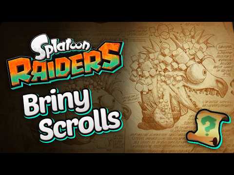 All 56 of the Briny Scrolls! ~Splatoon Raiders~