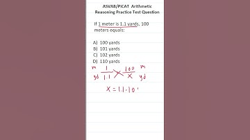 ASVAB/PiCAT Arithmetic Reasoning Practice Test Q: Proportions #acetheasvab #grammarhero