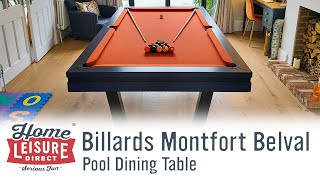 Billards Montfort Belval Pool Dining Table