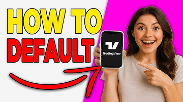 How To Reset TradingView Settings to Default (Easy Reset 2025)