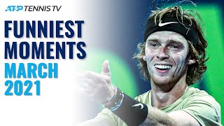 Funny Tennis Moments & Fails! | March 2021