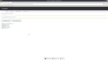 Custom ERP Drupal 8 Distribution - Demo CRM Overview