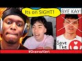 KSI says &quot;RiceGum its on Sight&quot; #DramaAlert FaZe Kay KICKED from FaZe! Jake Paul GOOD! The White DAX