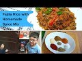 MEXICAN CHICKEN FAJITA RICE - Quick Dinner Routine of Busy Mom