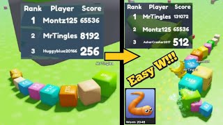Pov: I'm Bored so I beat the #1 Player in the Server (Part 1) (Worm 2048) (April 2023)