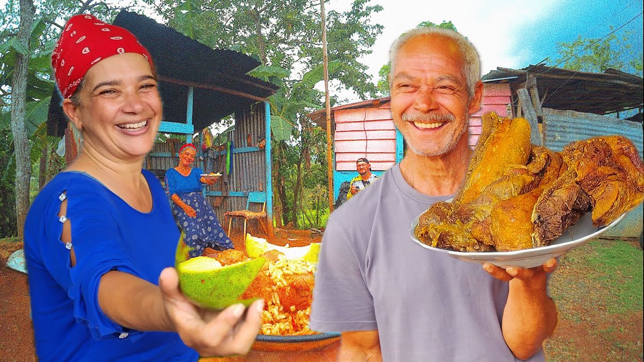 LA CASA de CHICHE se llenó de SONRISA con este LOCRIO DE CHICHARRON a COMER🔥😋