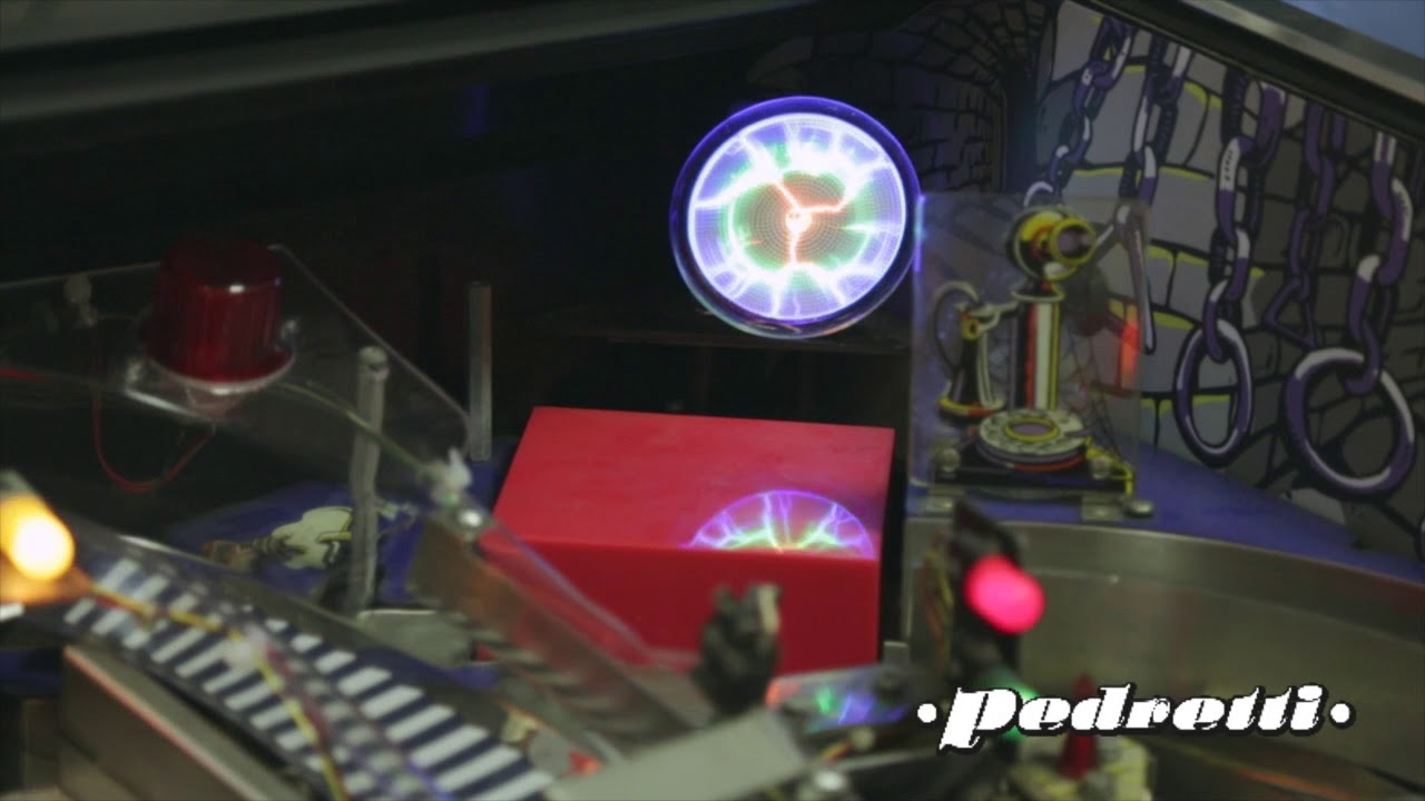 Plasma Mod for "The Addams Family" Pinball by Pedretti Gaming