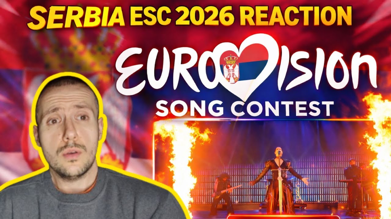 ЛАВИНА Край Мене Сербия 🇷🇸 Реакция на Евровидение 2026
