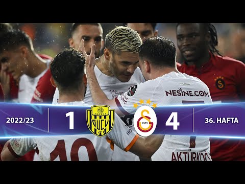 MKE Ankaragücü (1-4) Galatasaray - Highlights/Özet | Spor Toto Süper Lig - 2022/23