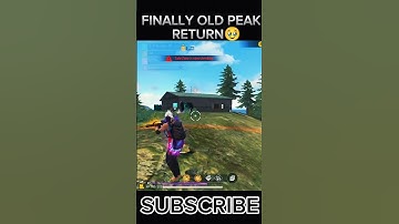 old peak return 🥹-para SAMSUNG A3,A5,A6,A7,J2,S6,S7,A10,A20,A30,A50,A70 #shorts #freefire