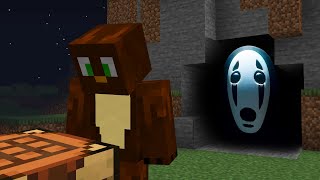 Fooling my Friend with NO FACE MAN in Minecraft