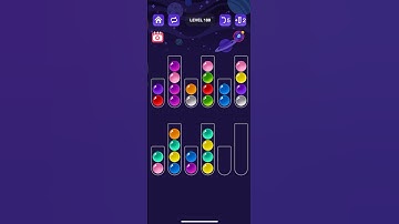 Level 188 - Ball Sort - Color Puzzle Master