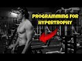 How To PROPERLY Program For Hypertrophy (Practical Science)  ft. Dr. Eric Helms