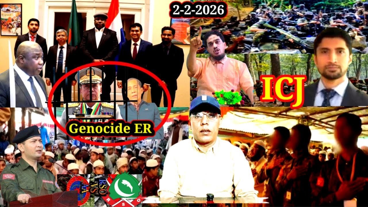2 February 2026 Rohingya Breaking News In Arkan Situations Kingdom of Arkan Tv Live Stream