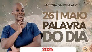 Deus chegou com RESPOSTA para tua vida, Ouça essa Palavra... |  Pastora Sandra Alves