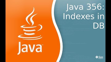 Урок Java 356: Создание индексов в базе данных