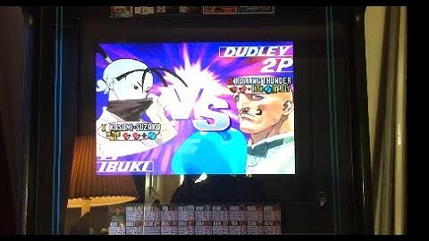 Street Fighter III: 3rd Strike Custom Arcade Build