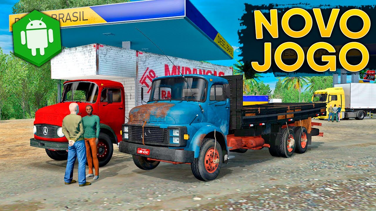 NOVO JOGO REALISTA DE CAMINHÕES PARA ANDROID (TRUCK SIMULATOR