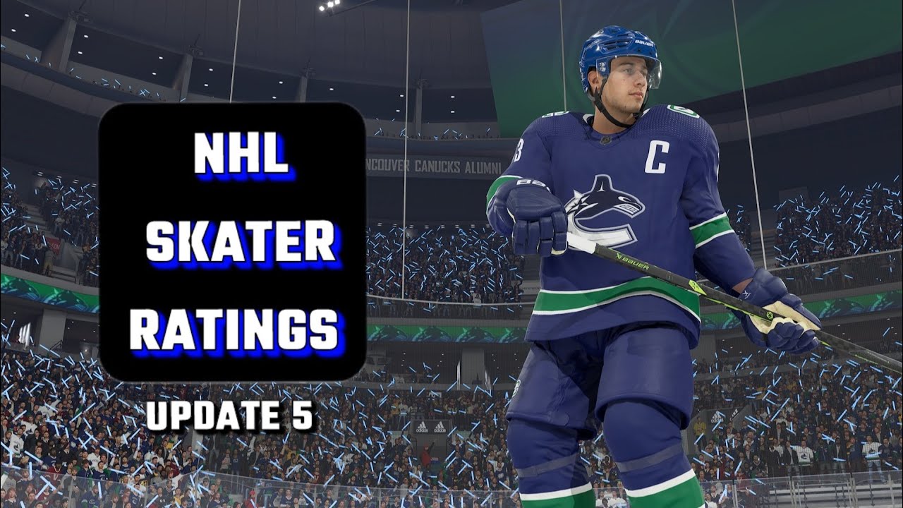 Roster Rundown NHL Skater Ratings (Update 5) YouTube