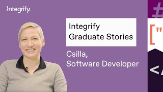 Integrify Graduate Stories - Csilla
