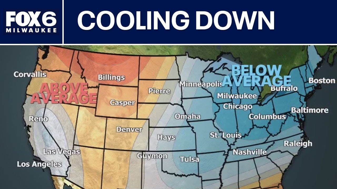 Wisconsin temperatures to cool down | FOX6 News Milwaukee