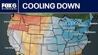 Wisconsin temperatures to cool down | FOX6 News Milwaukee