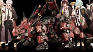 KOTOBUKIYA 1/72 HMM EZ-004 RED HORN (MARKING PLUS VER.) \u0026 NENDOROID Collar×Malice -deep cover-