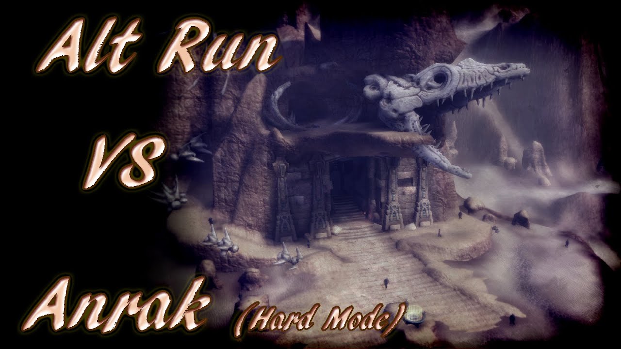 Alt Run VS Anrak 1/4 (Hard Mode) | Mage Tank PoV