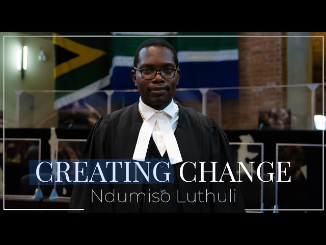 Creating Change - Ndumiso Luthuli class=