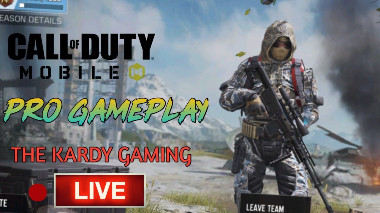 Dongy CALL OF DUTY PRO GAME PLAY ON LIVE // by THE KARDY GAMING // - YouTube